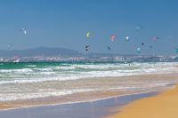 Lisbon city meets the wind.
